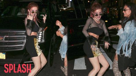 Bella Thorne Gets Buck Wild In The Streets After Nyc After