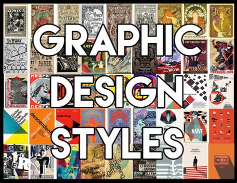 types  graphic design styles ferisgraphics