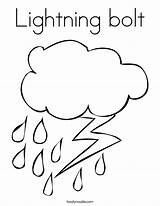 Lightning sketch template