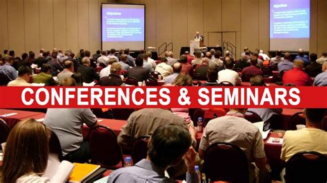 advantages  attending conferences  seminars