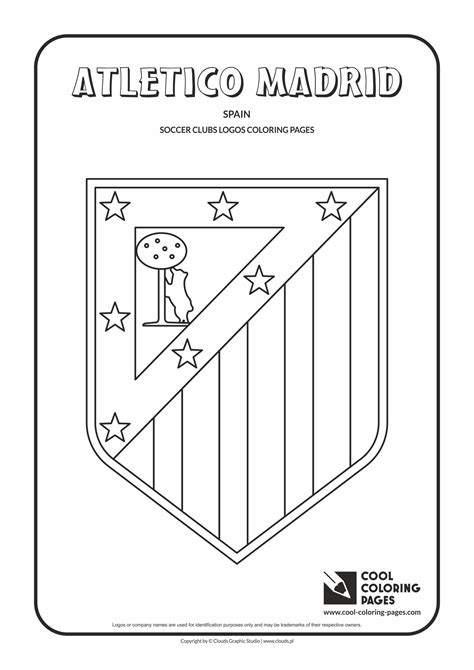 cool coloring pages atletico madrid logo coloring page cool coloring