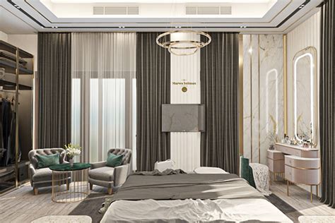 luxury master room  behance