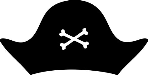 printable pirate hat template