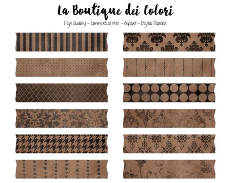 aesthetic brown tape png foto kpng