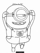 Coloring Minion Pages Valentine Getdrawings sketch template