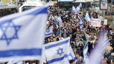 justizreform  israel protest vor und  der knesset tagesschaude