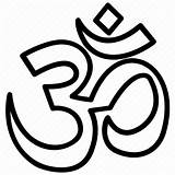 Om Symbol Hindu Religion Divinity Indian Icon Coloring Ancient Pages Emblem Nom Getdrawings Iconfinder sketch template