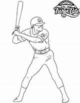 Coloring Pages Baseball Mlb Cardinals Sox Logo Softball Red Phillies Field Dodgers Mets Player Color Mascot Printable Jersey Players Getcolorings sketch template