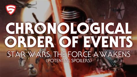 chronological order   star wars  force