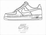 Force Air Nike Low Template Sketch Deviantart Paintingvalley sketch template