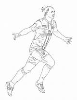 Colorare Ibrahimovic Zlatan Pogba sketch template