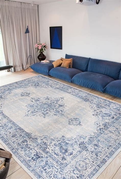 louis de poortere rugs  famed   chic distressed