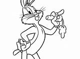 Coloring Pages Bugs Bunny Christmas Getdrawings Getcolorings sketch template