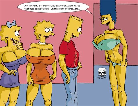 pic166367 bart simpson lisa simpson maggie simpson marge simpson the fear the