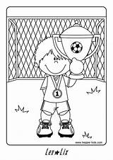 Kleurplaat Voetbal Kleurplaten Jongens Futbol Fussball Foot Futebol Voetballer Keeper Coloring Jungs Mundial Wk Omnilabo Downloaden Vissenkom Lege Rode Duivels sketch template