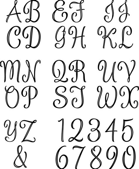 images   printable monogram alphabet letters  printable monogram letters