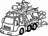 Coloring Pages Emergency Vehicle Truck Fire Penguin Rescue Printable Vehicles Unique Getcolorings Getdrawings Wecoloringpage sketch template