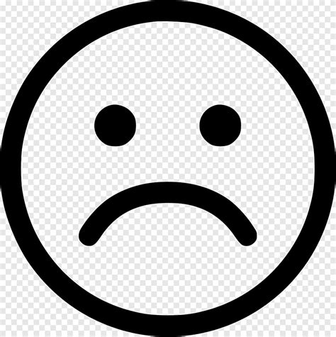 descarga gratis ilustracion de emoji triste negro  tristeza