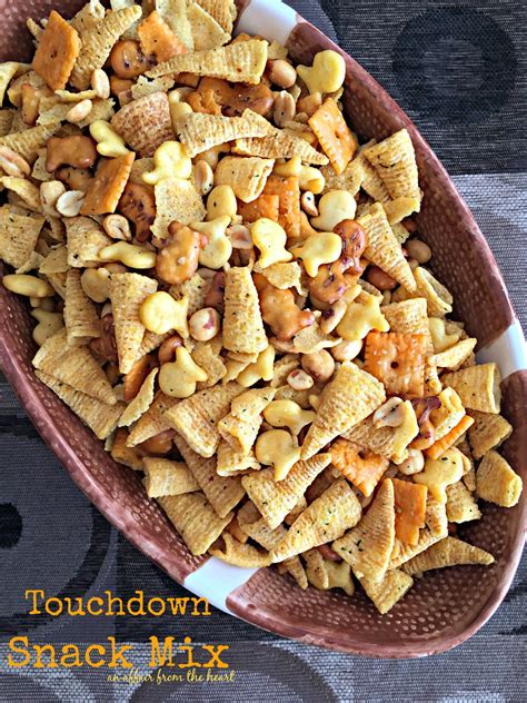 Touchdown Snack Mix Snack Mix Tailgate Food Snack Mix