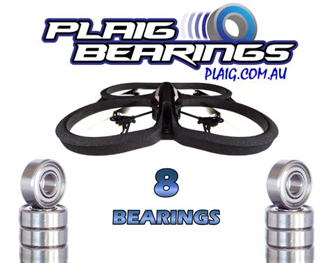 parrot ar drone   complete bearing kit plaig bearings