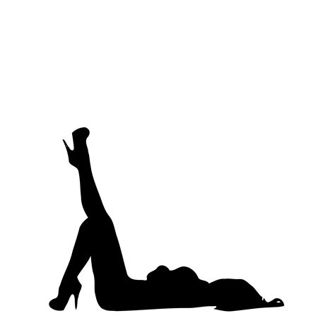 clipart woman silhouette 18