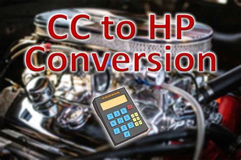 cc  hp conversion charts small  big engines powersportsguide