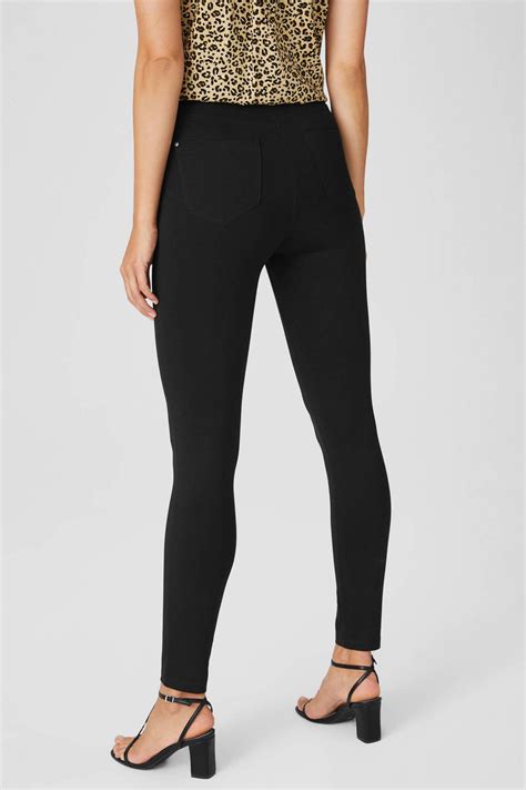 ca yessica skinny broek zwart wehkamp