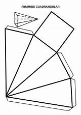 Armar Cuerpos Geometricas Geometricos Triangular Piramide Geométricos Geometrica Cubo Geométricas Prisma Recortar Montar Geométrico Formar Recortables Cuadrangular Cuadrada Locura sketch template