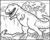 Coloring Pages Rex Dinosaur Kids Trex Tyrannosaurus Printable Color Print Bestcoloringpagesforkids Book Dime Birthday Party Popular sketch template