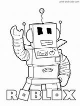 Roblox Coloring Pages Print Printable Color Robot Saying Hi Kids Avatar Book Might Also sketch template