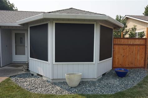 choose  fixed solar screens deluxe awning southern oregon