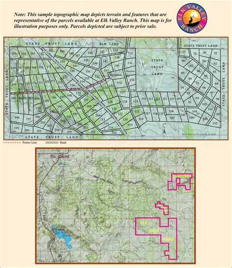 topo map arizona land  sale
