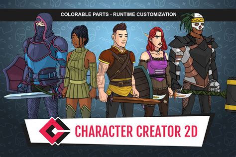 character creator    unity asset collection