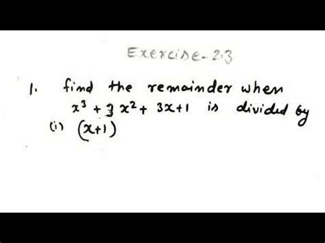 exercise  question   ncert class  youtube