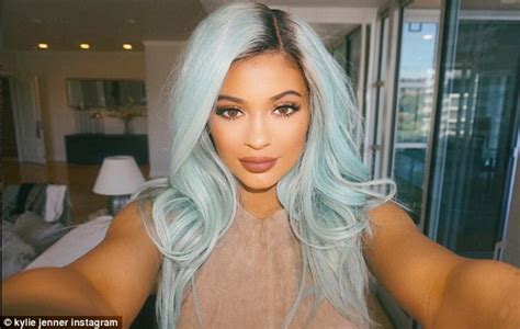 blac chyna tries out blue hair after revealing romance