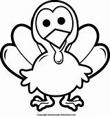 Turkey Clip Thanksgiving Clipart sketch template