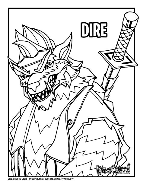 ice king  season  fortnite  colouring pages