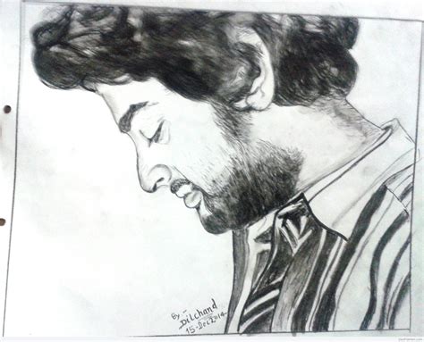 pencil sketch  arijit singh desipainterscom