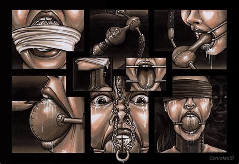 Deepthroat Gag By Cervolex Hentai Foundry