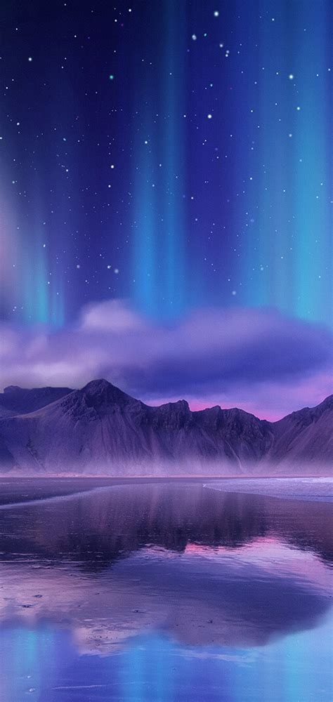 aurora borealis digital art   huawei phonor view vivo yoppo