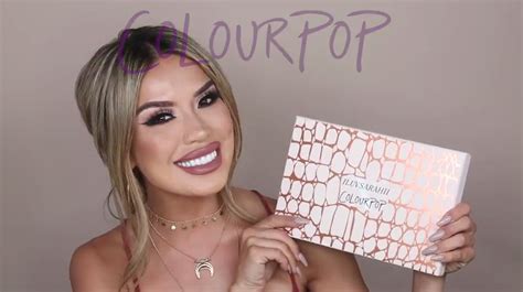 here s what colourpop s collab with iluvsarahii looks like