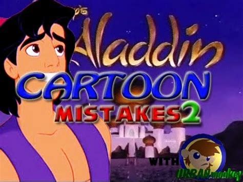 cartoon mistakes  aladdin  animated series part