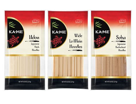 kame asian noodles package redesign sparks design