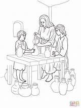 Coloring Widow Elisha Pages Oil Helps Elijah School Bible Kids Sunday Color Da Supercoloring Para Colouring Widows Profeta Colorir Craft sketch template