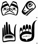 Haida Native Coast Northwest Colouring Pages Shapes Google Search Totem West Kids Pole Indian Arte Projects Salish Nations First American sketch template