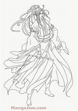 Wei Wuxian Shi Mangajam Dao sketch template