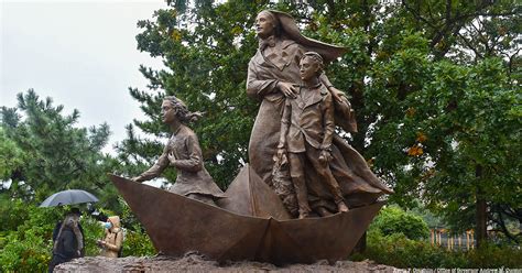 mother cabrini statue unveiled in nyc s battery park city photos