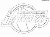 Lakers Basketball Coloringway sketch template