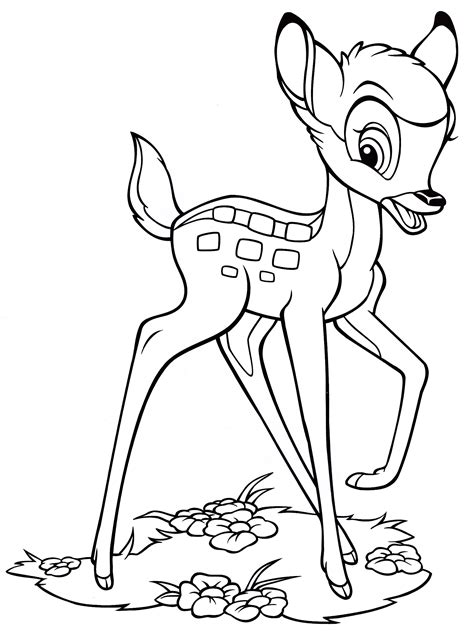 walt disney coloring pages bambi walt disney characters photo