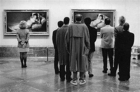 Viewing The Clothed Maja And The Naked Maja By Francisco Goya At